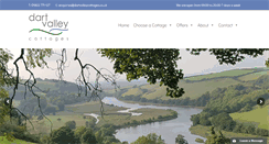 Desktop Screenshot of dartvalleycottages.co.uk